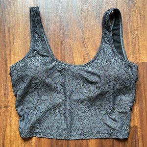 FABLETICS Crop Tank Top with Built-In Bra Size M